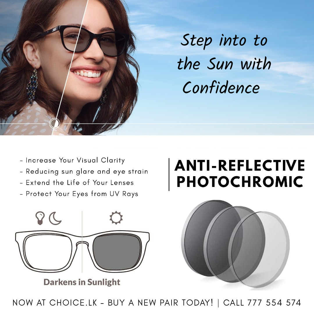 Transition Photochromic Lenses - Choice.lk