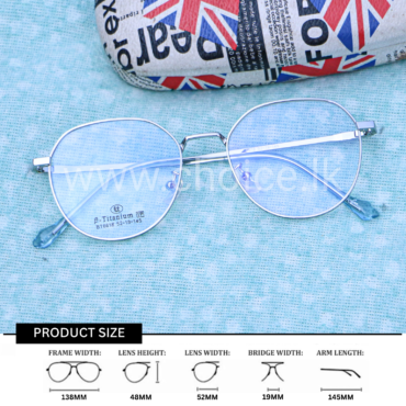 MW Titania BT6618 Iron Plated Eyeglass Frame