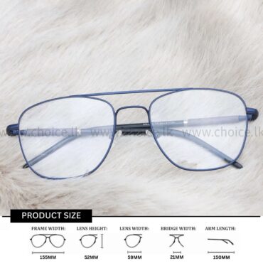 MW GM4003 Iron Plated Eyeglass Frame